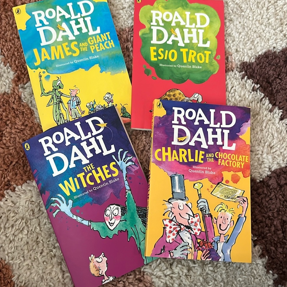 Bundle of 4 Roald Dahl books